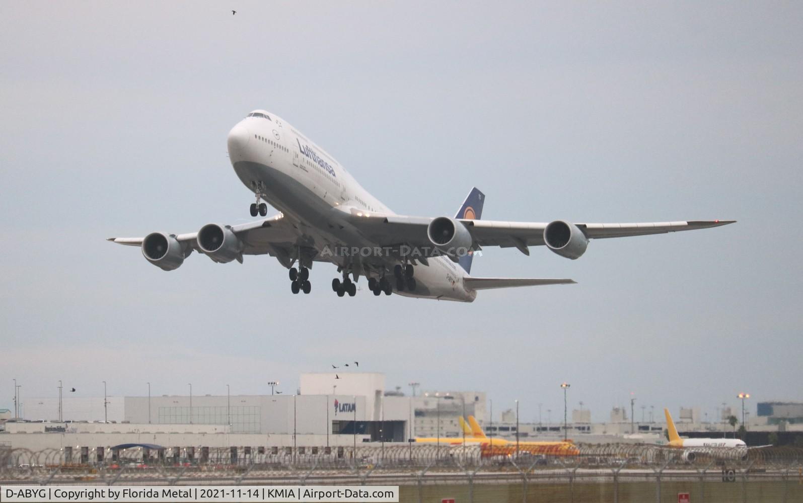 D-ABYG, 2013 Boeing 747-830 C/N 37831, MIA 2021