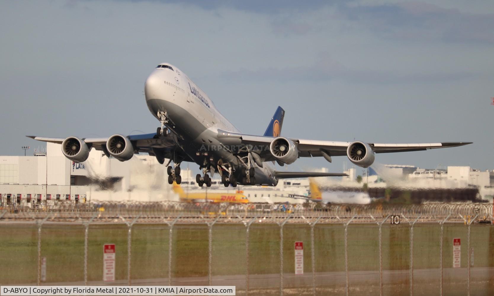 D-ABYO, 2014 Boeing 747-830 C/N 37841, MIA 2021