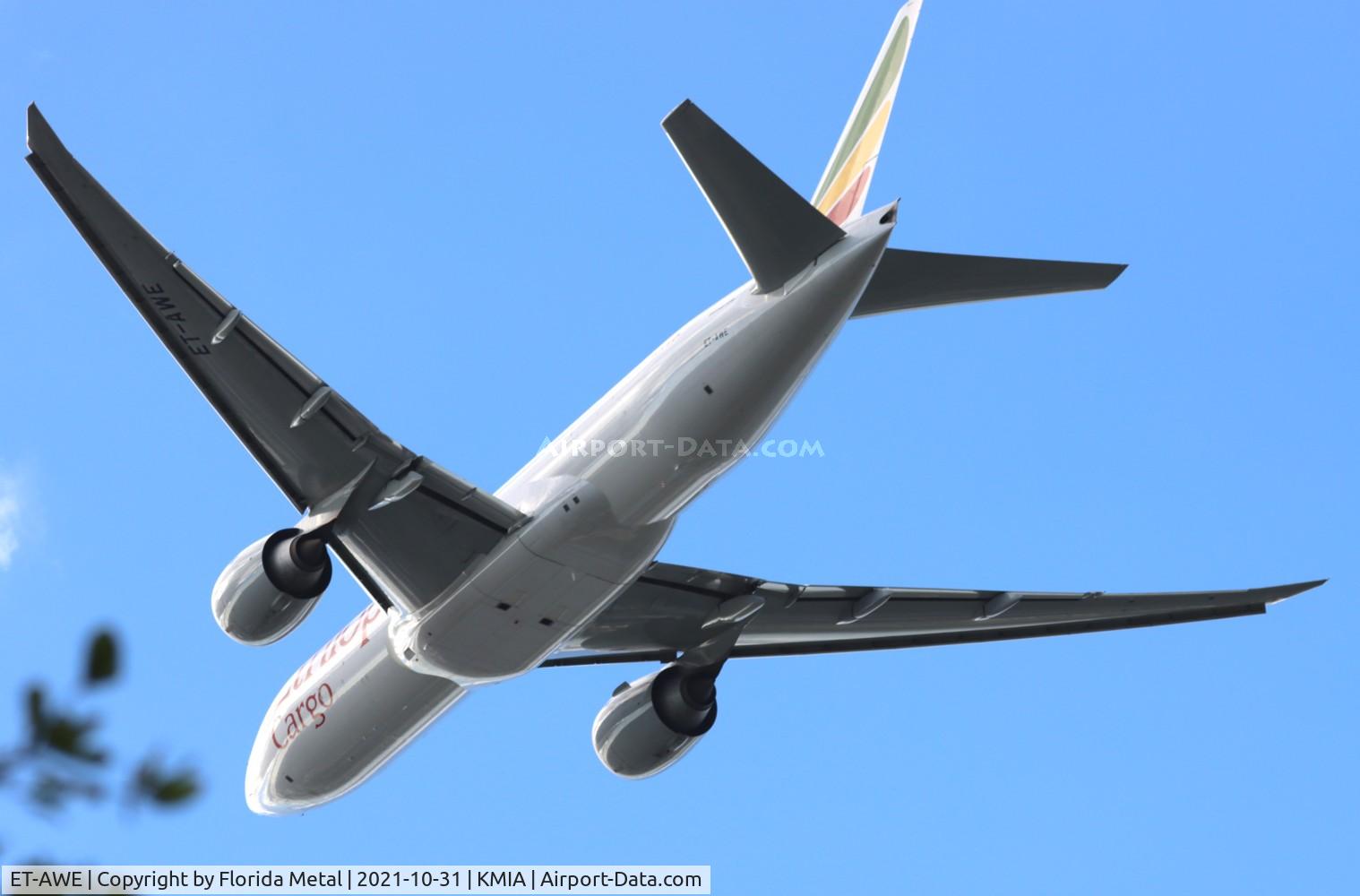 ET-AWE, 2019 Boeing 777-F60 C/N 65477, MIA 2021