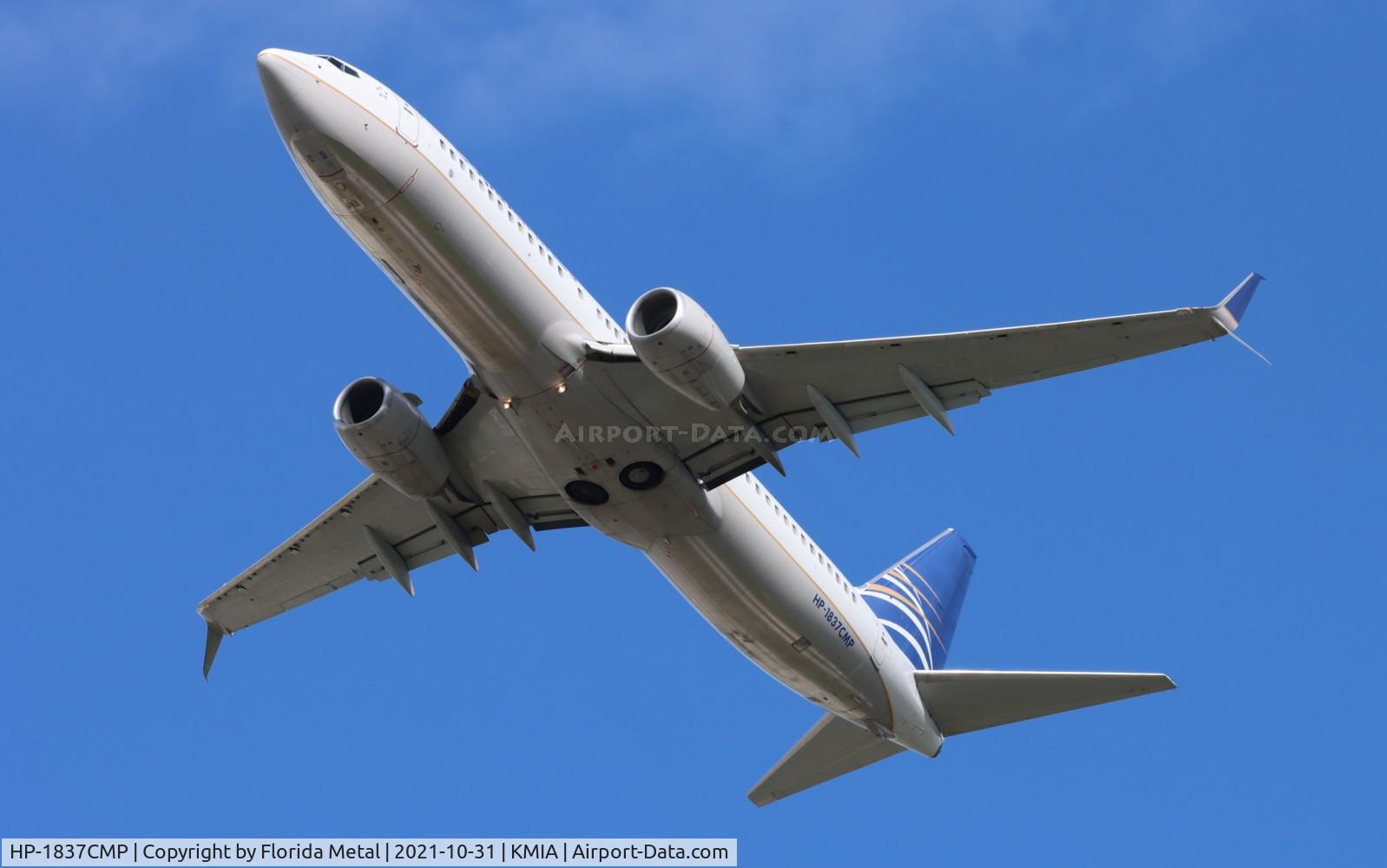HP-1837CMP, 2014 Boeing 737-8V3 C/N 40783, MIA 2021