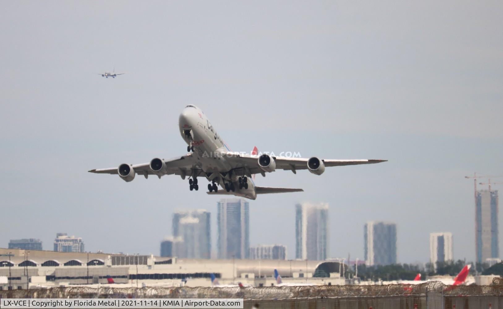 LX-VCE, 2012 Boeing 747-8R7F C/N 35810, MIA 2021