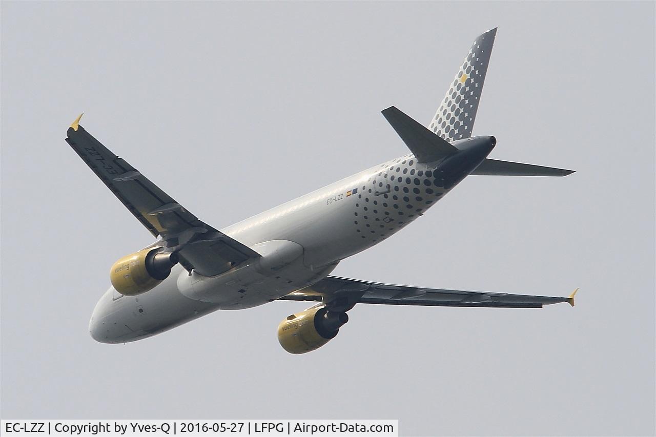 EC-LZZ, 2005 Airbus A320-214 C/N 2620, Airbus A320-214, Climbing from rwy 27L, Roissy Charles De Gaulle airport (LFPG-CDG)