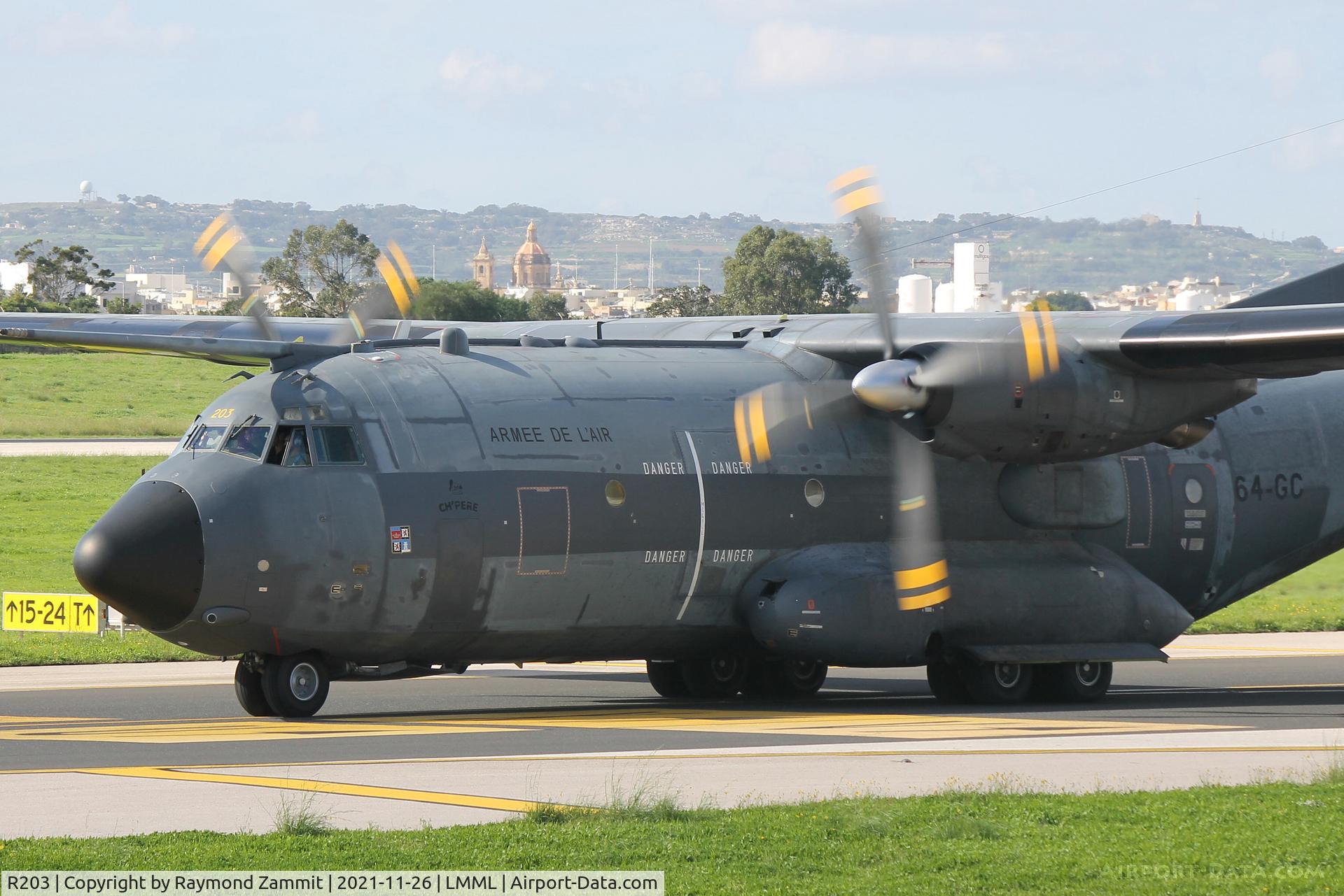 R203, Transall C-160R C/N 203, Transall C-160 R203/64-GC French Air Force