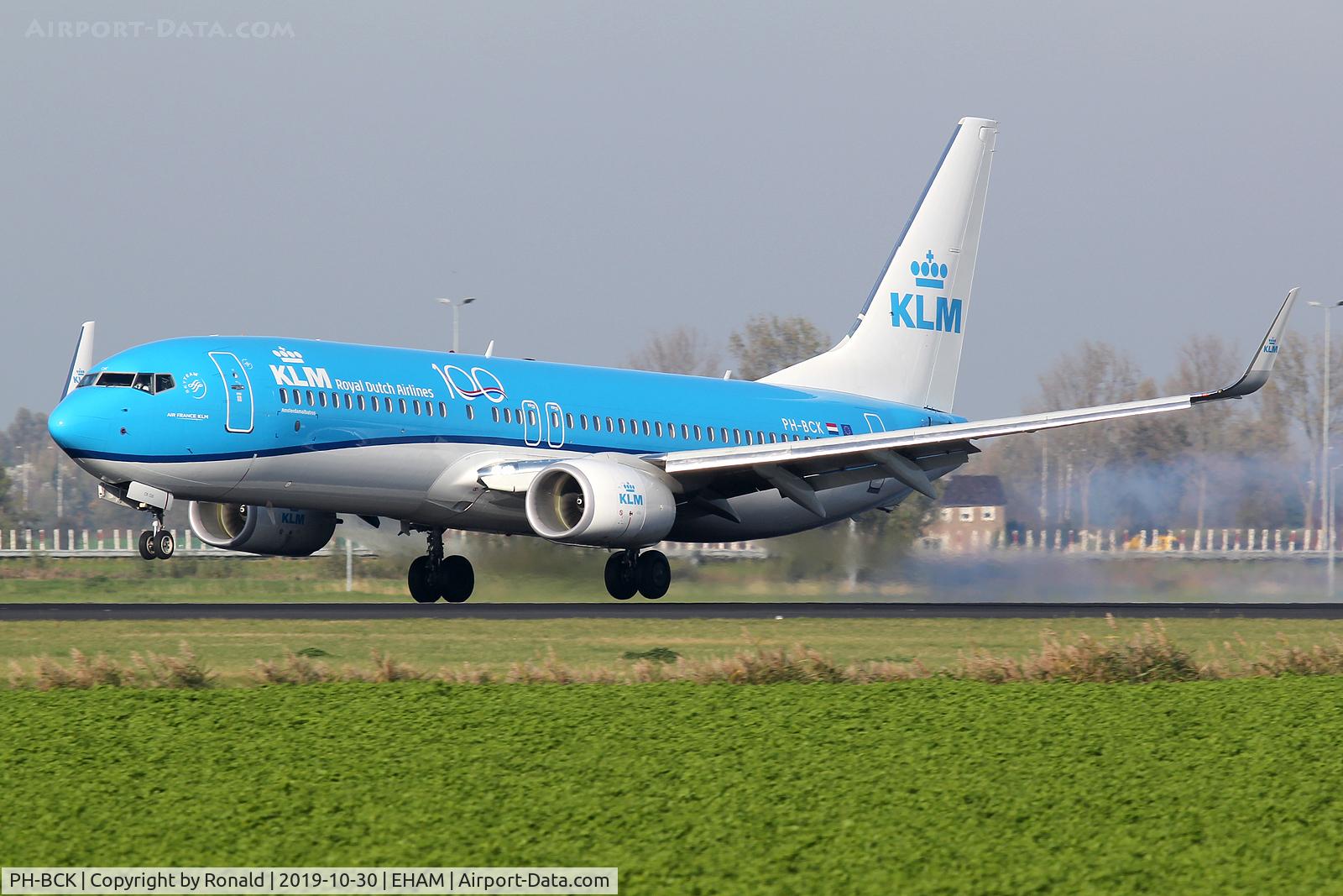 PH-BCK, , at spl