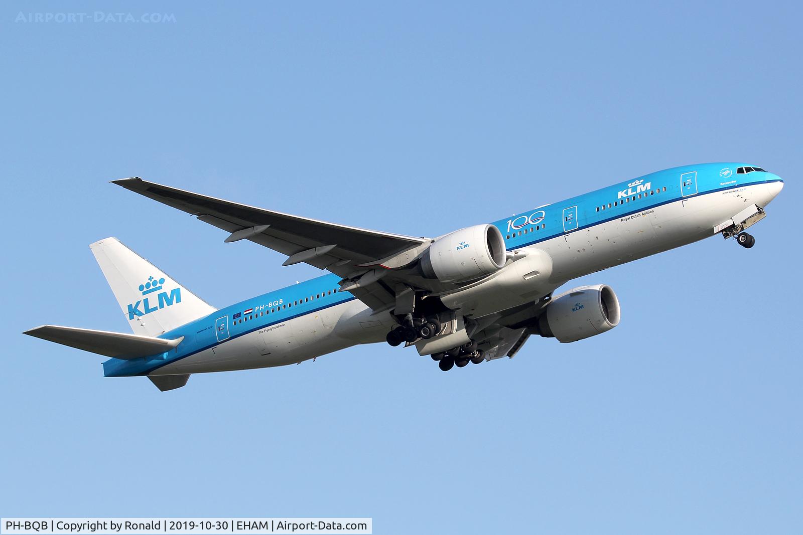 PH-BQB, 2003 Boeing 777-206/ER C/N 33712, at spl