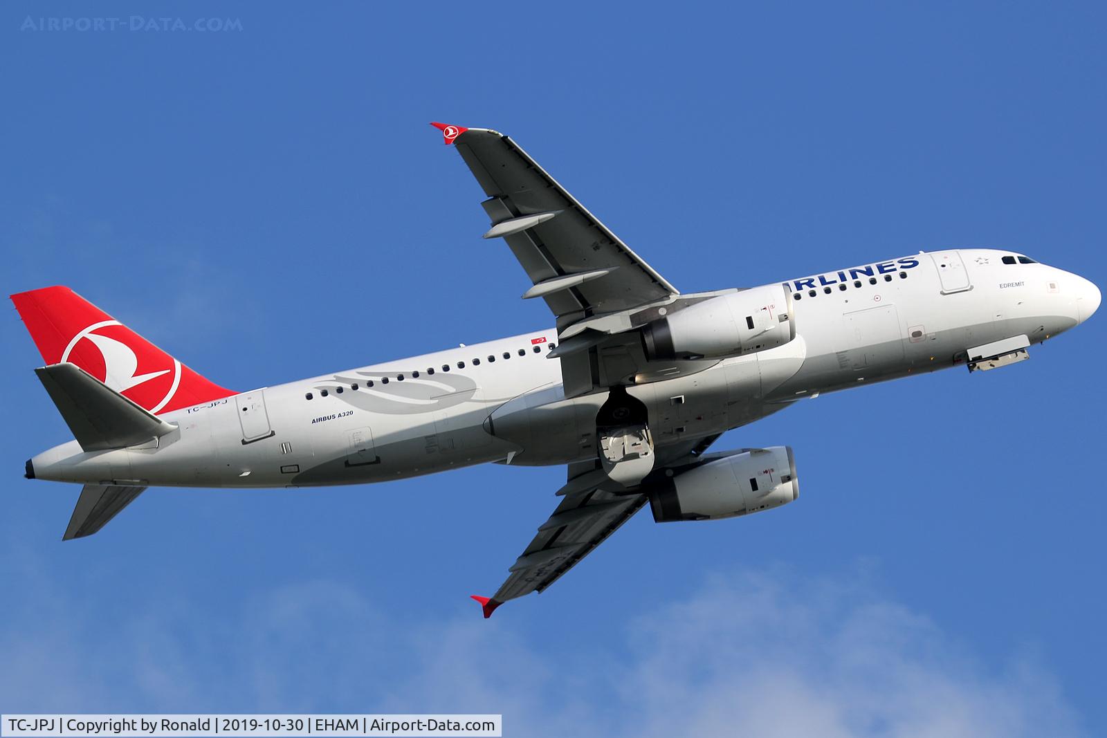 TC-JPJ, 2007 Airbus A320-232 C/N 3239, at spl