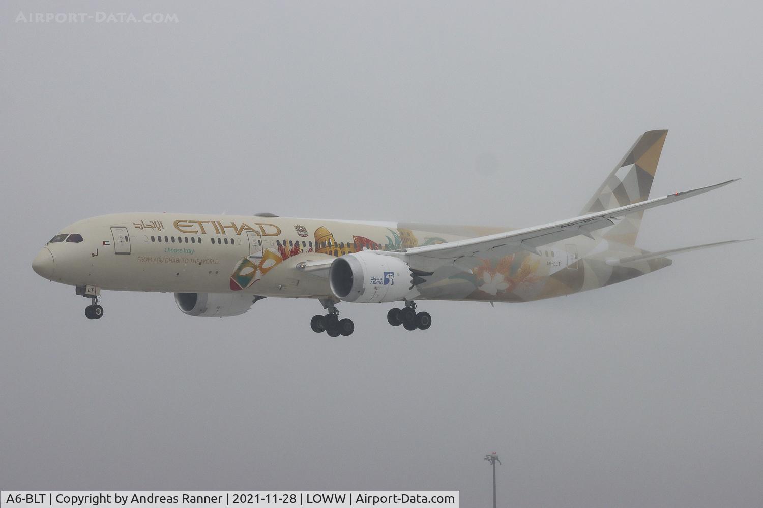 A6-BLT, 2018 Boeing 787-9 Dreamliner C/N 39667, Etihad Boeing 787