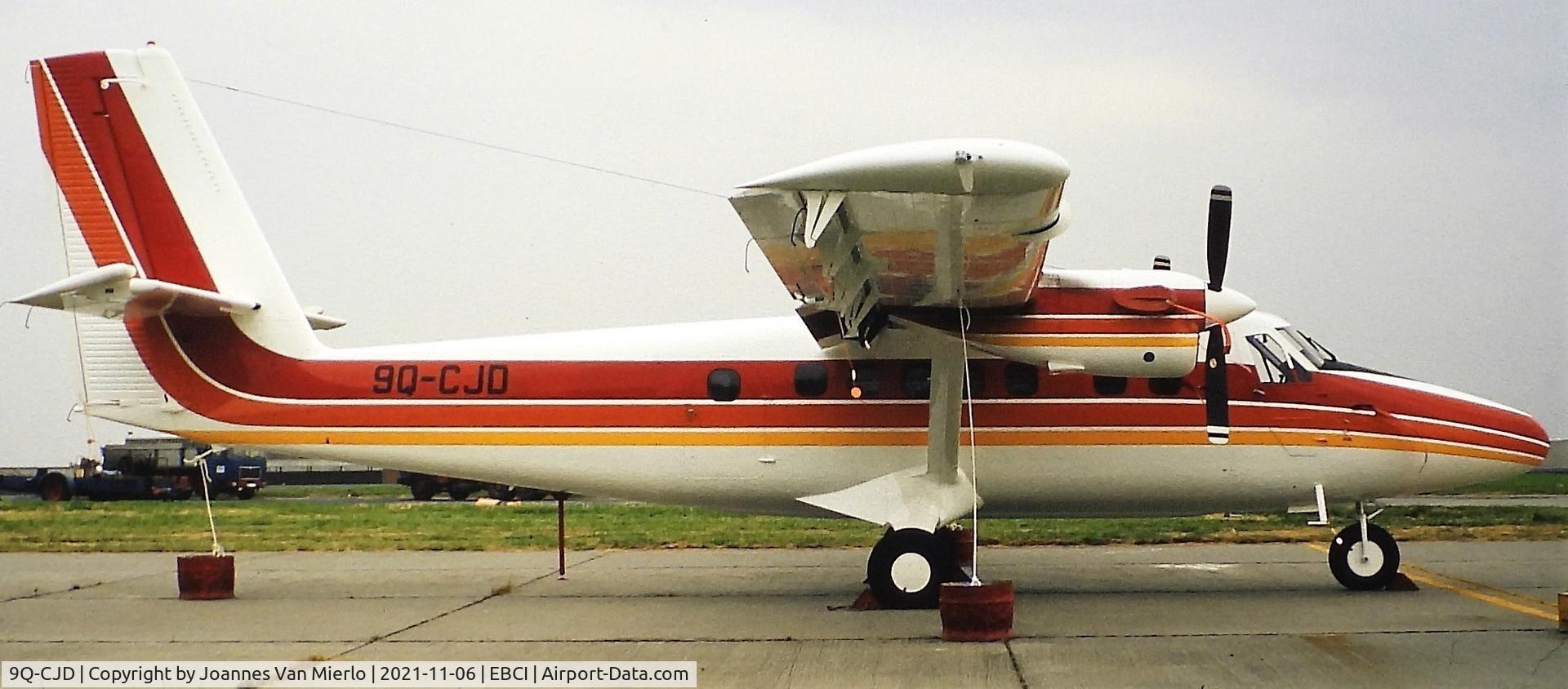 9Q-CJD, 1982 De Havilland Canada DHC-6-300 Twin Otter C/N 797, Slide scan
