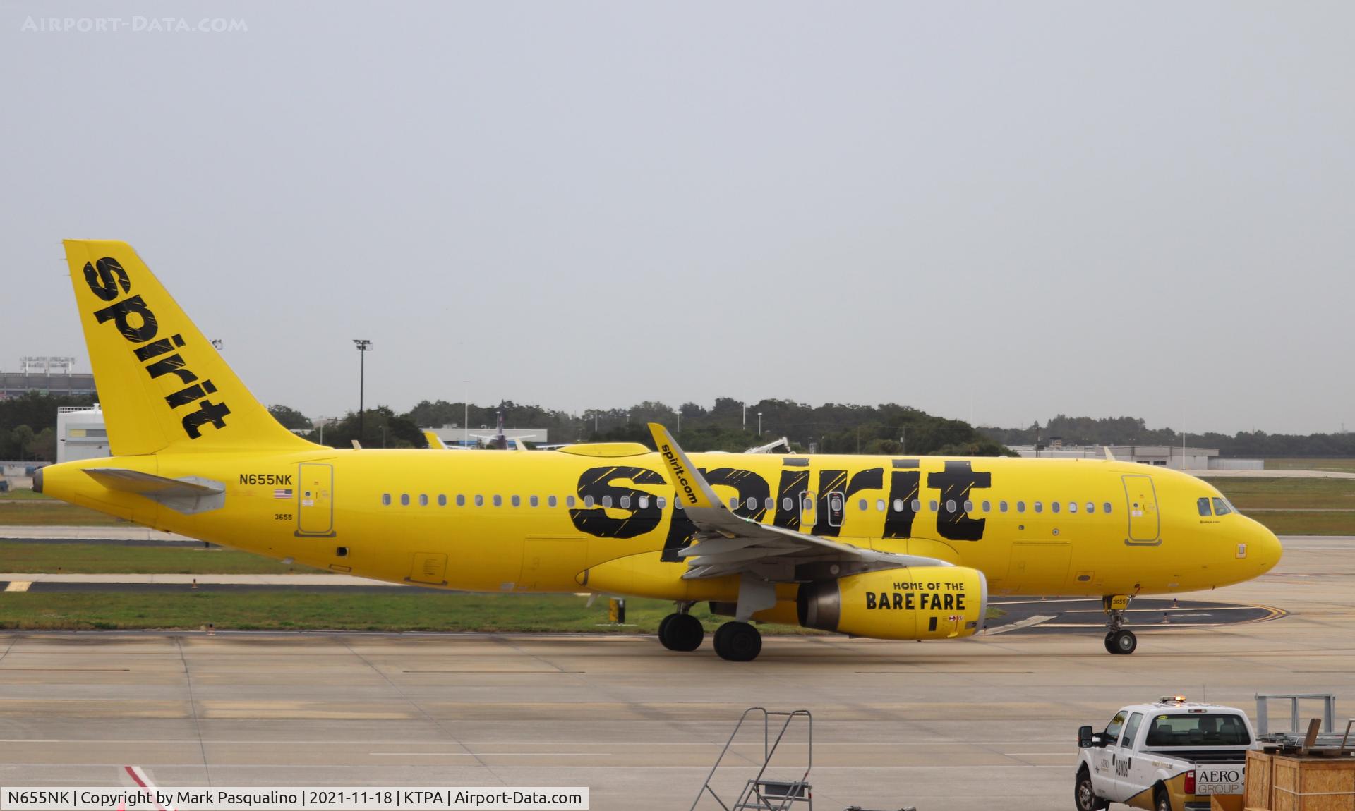 N655NK, 2018 Airbus A320-232 C/N 8376, Airbus A320-232