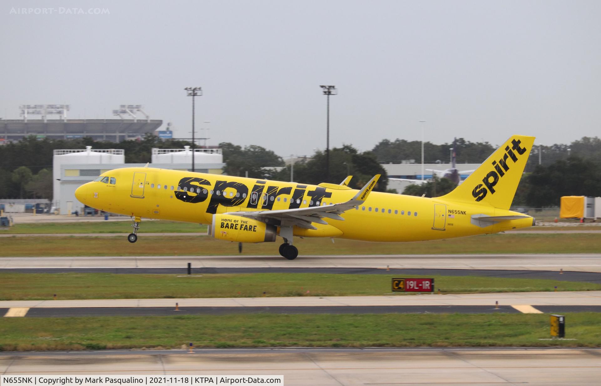 N655NK, 2018 Airbus A320-232 C/N 8376, Airbus A320-232