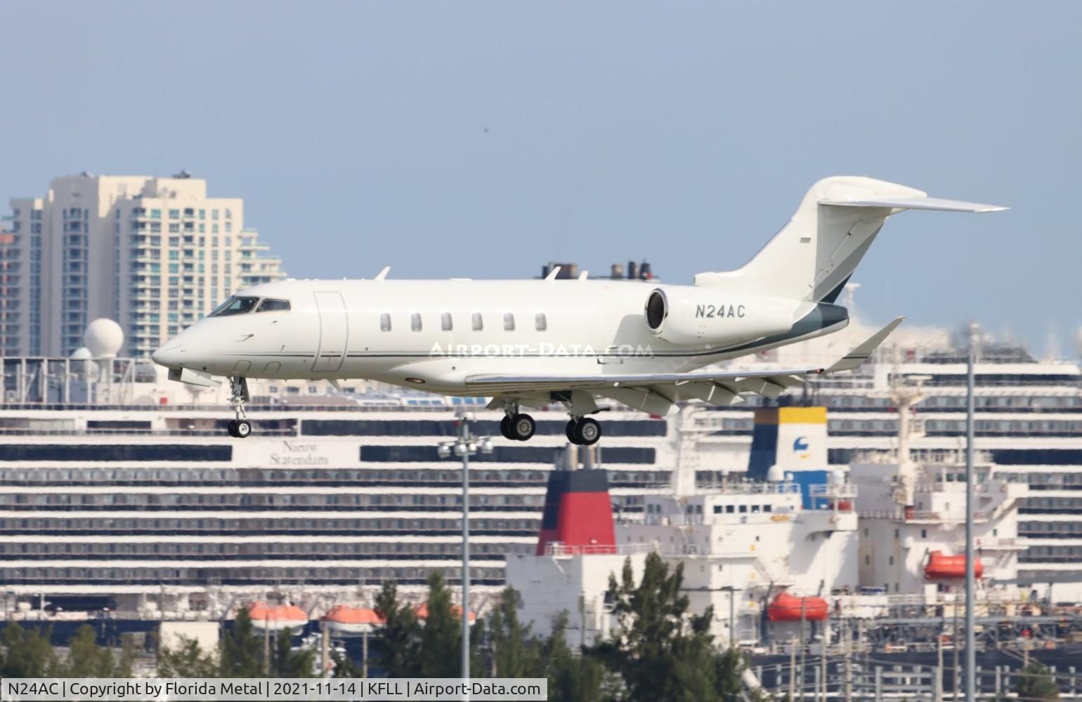 N24AC, 2018 Bombardier Challenger 350 (BD-100-1A10) C/N 20726, FLL 2021