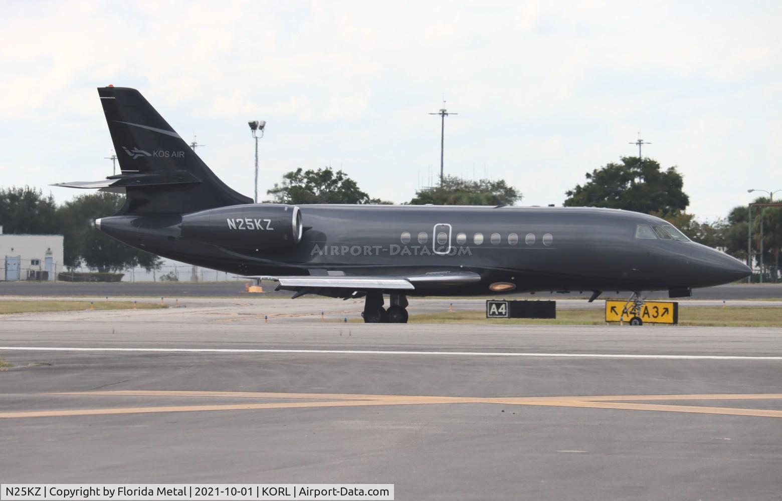 N25KZ, 2001 Dassault Falcon 2000 C/N 134, ORL 2021