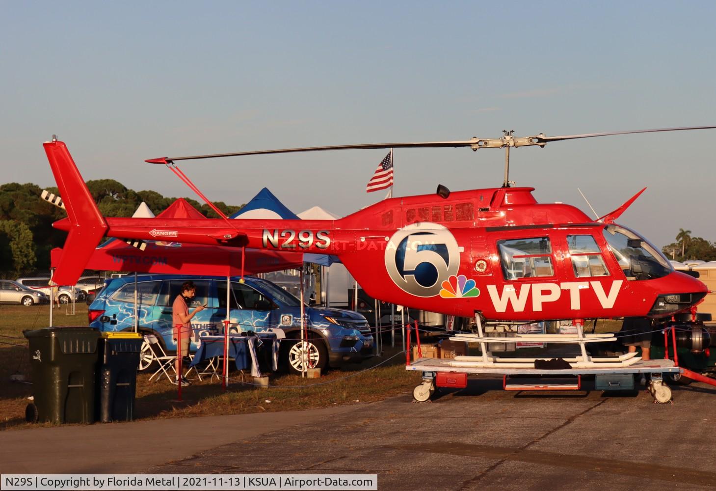 N29S, 1995 Bell 206B C/N 4378, Stuart 2021