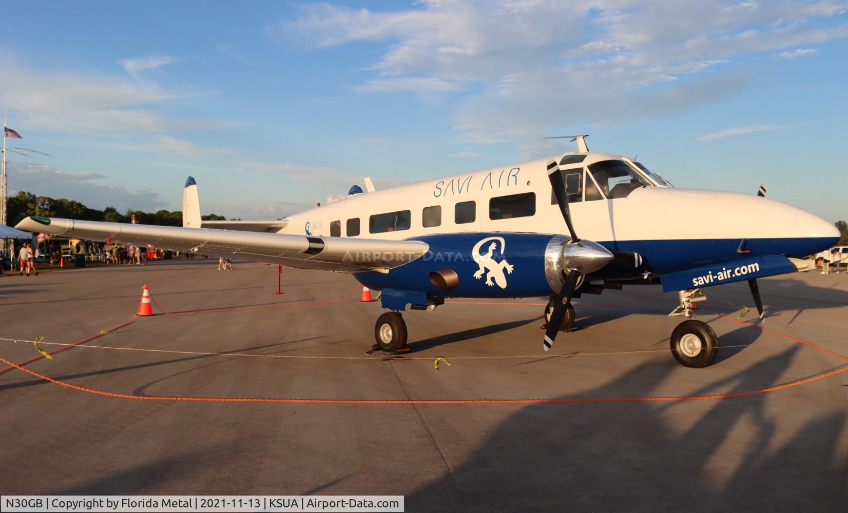 N30GB, 1964 Beech H-18 Tri-Gear C/N BA-688, Stuart 2021