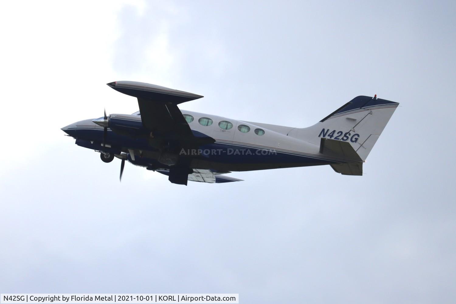 N42SG, 1977 Cessna 414 Chancellor C/N 4140927, ORL 2021