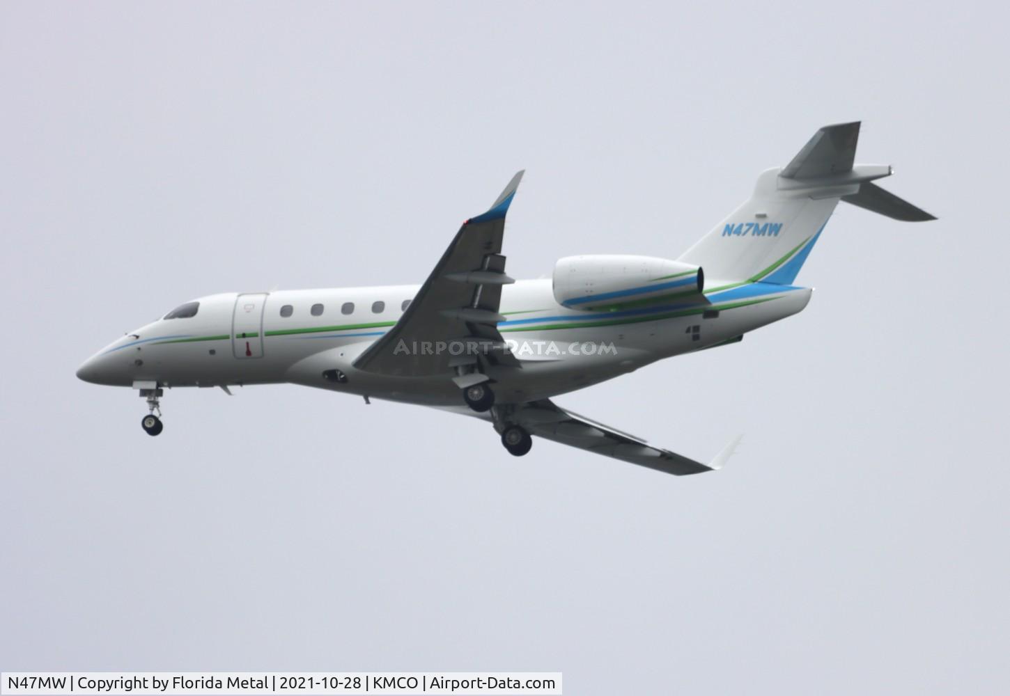 N47MW, 2018 Embraer EMB-550 Legacy 500 C/N 55000080, MCO 2021