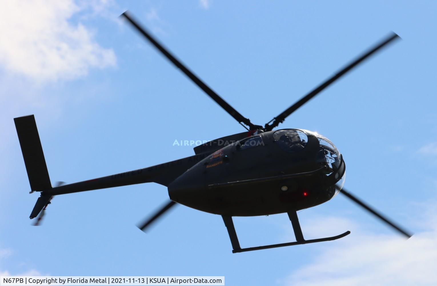 N67PB, 1968 Hughes OH-6A Cayuse C/N 480411, Stuart 2021