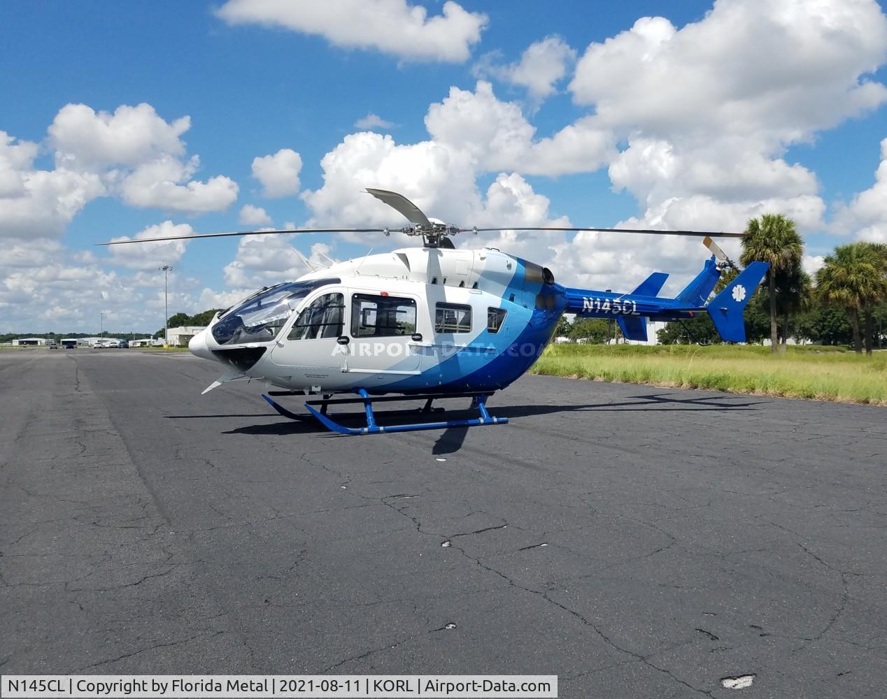 N145CL, 2008 Eurocopter-Kawasaki EC-145 (BK-117C-2) C/N 9188, ORL 2021