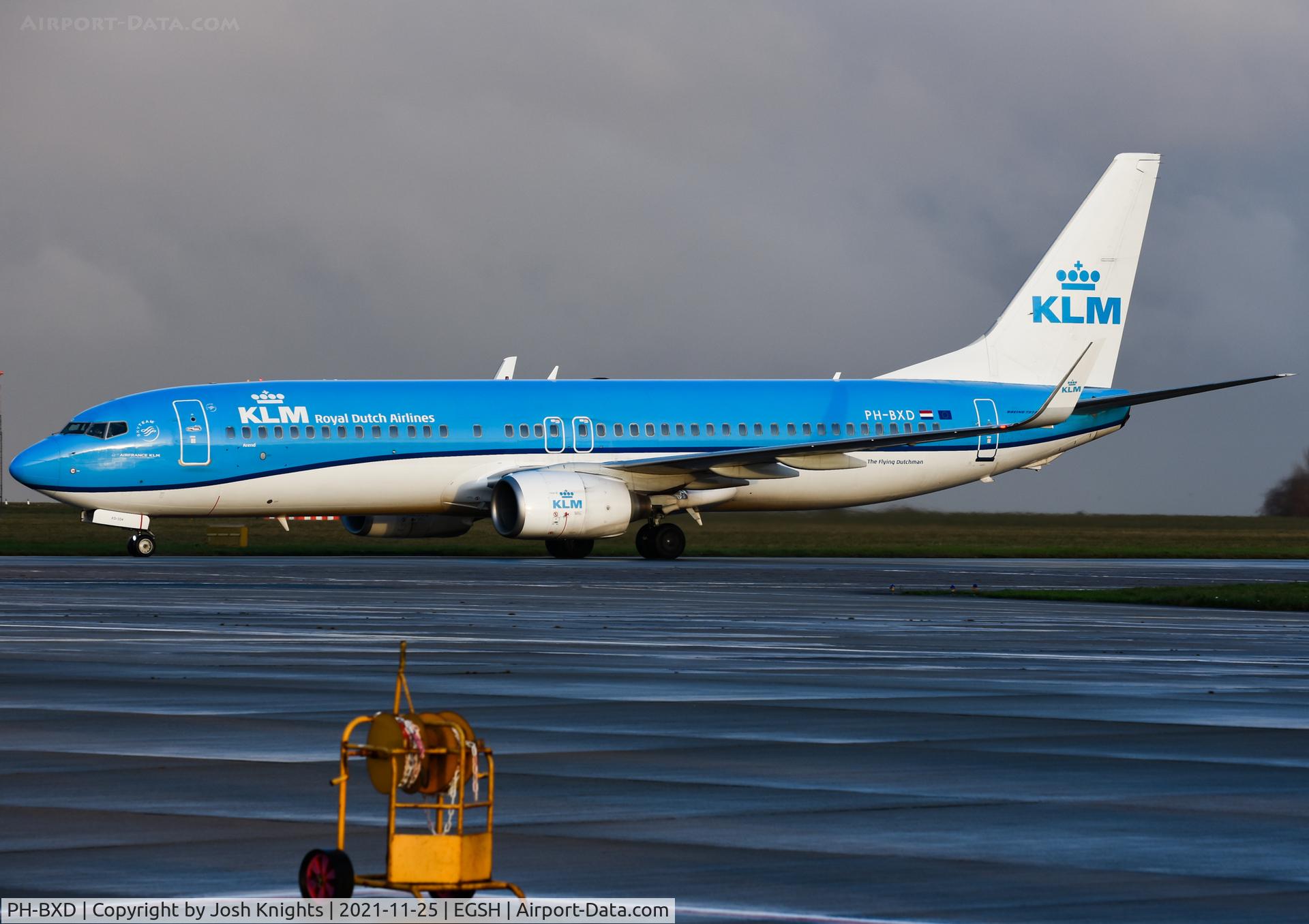 PH-BXD, 1999 Boeing 737-8K2 C/N 29134, Arriving For Respray/Maintenance