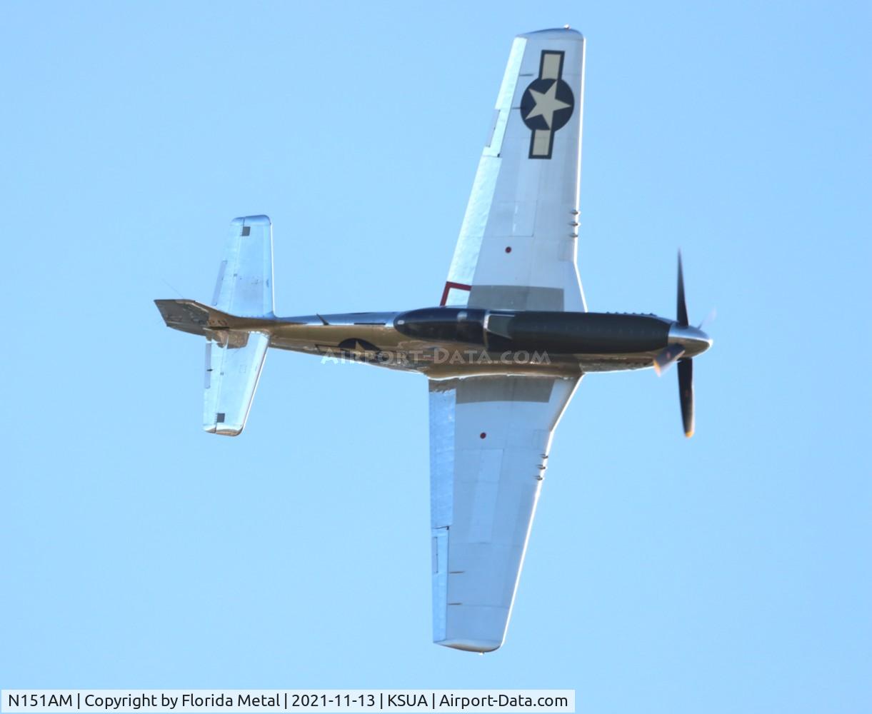 N151AM, 1944 North American P-51D Mustang C/N 122-39879, Stuart 2021