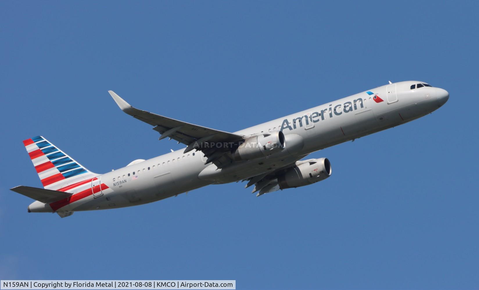 N159AN, 2016 Airbus A321-231 C/N 7034, MCO 2021