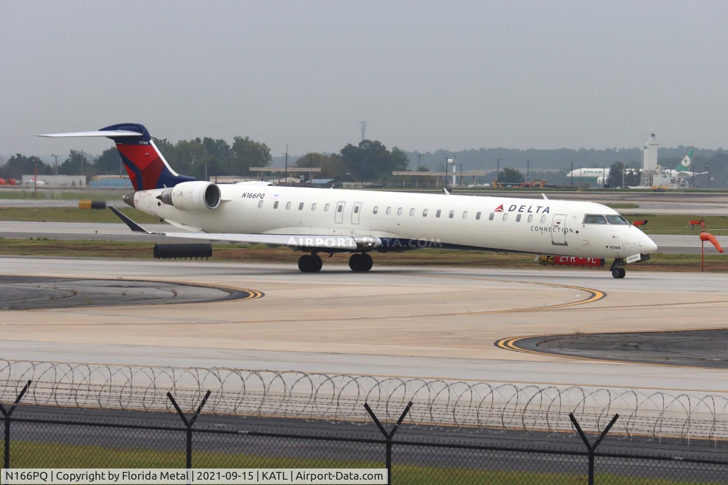 N166PQ, 2008 Bombardier CRJ-900ER (CL-600-2D24) C/N 15166, ATL 2021