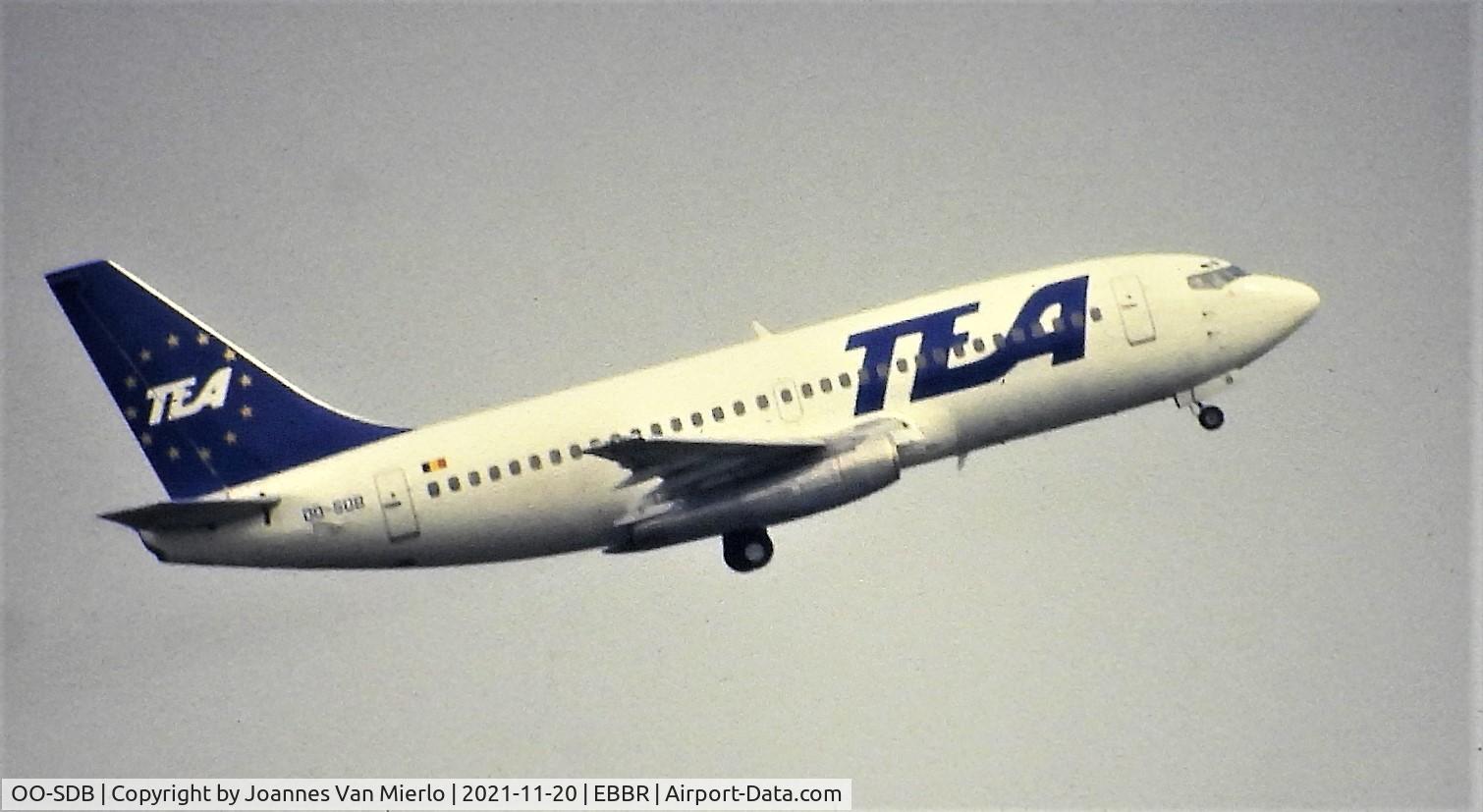 OO-SDB, 1974 Boeing 737-229 C/N 20908, Slide scan