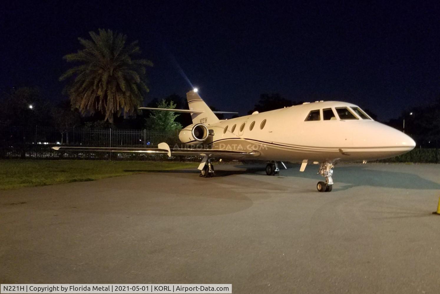 N221H, 1981 Dassault Fan Jet Falcon (20F) C/N 461, ORL 2021
