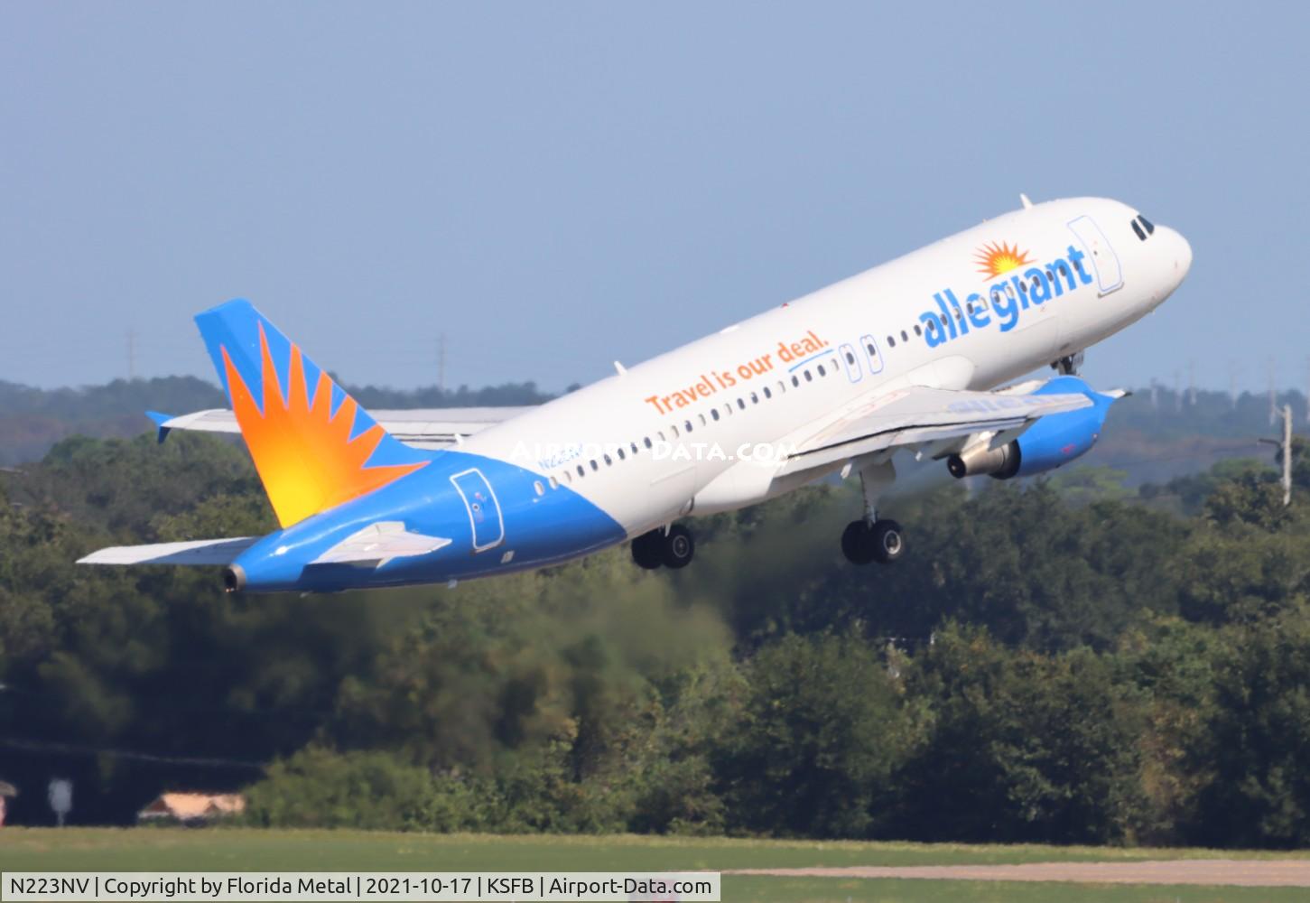 N223NV, 2001 Airbus A320-214 C/N 1540, SFB 2021