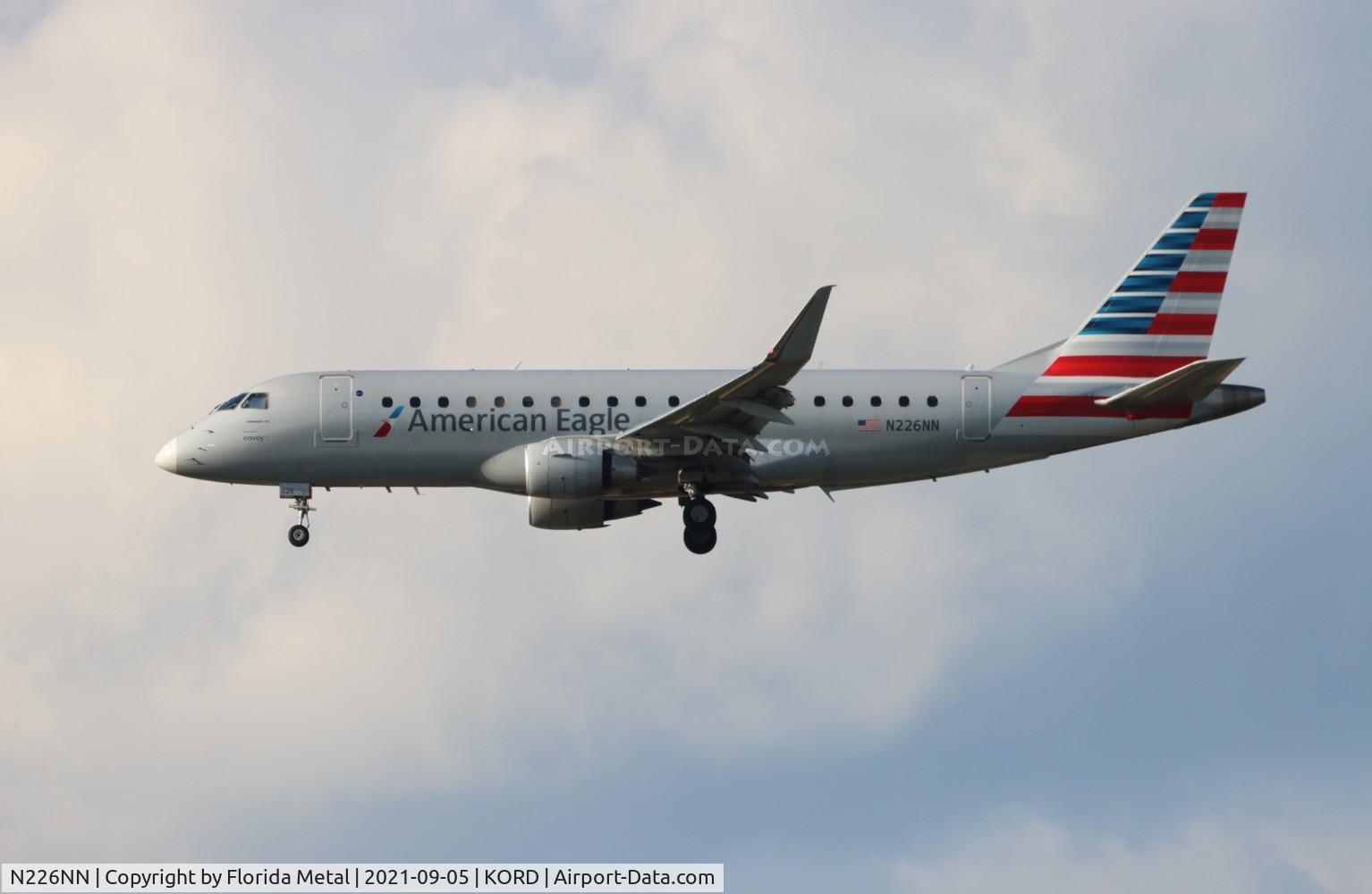 N226NN, 2016 Embraer 175LR (ERJ-170-200LR) C/N 17000540, ORD 2021