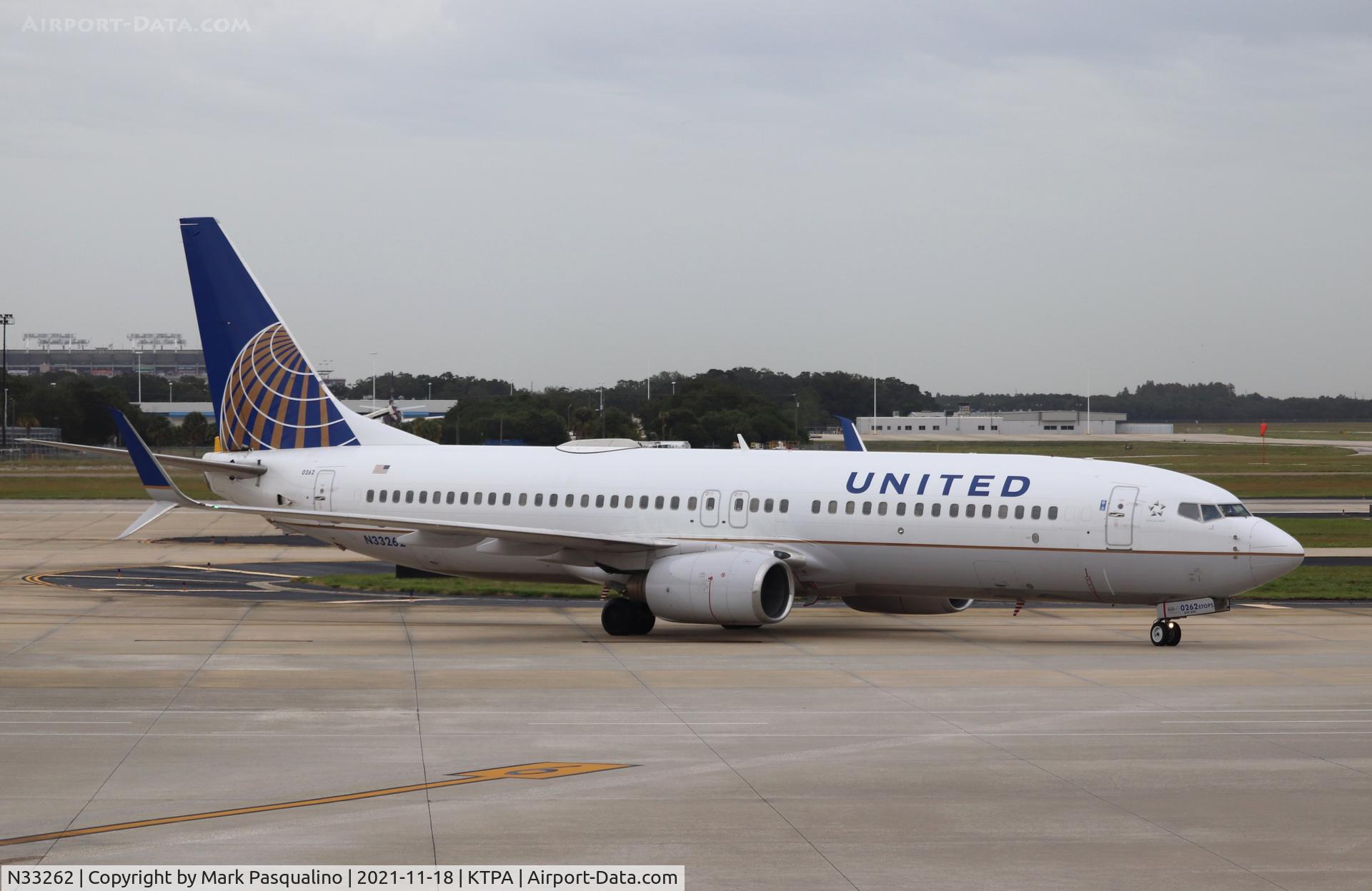 N33262, 2001 Boeing 737-824 C/N 32402, Boeing 737-824