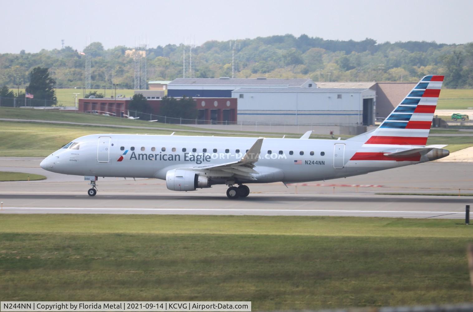 N244NN, 2016 Embraer 175LR (ERJ-170-200LR) C/N 17000609, CVG 2021