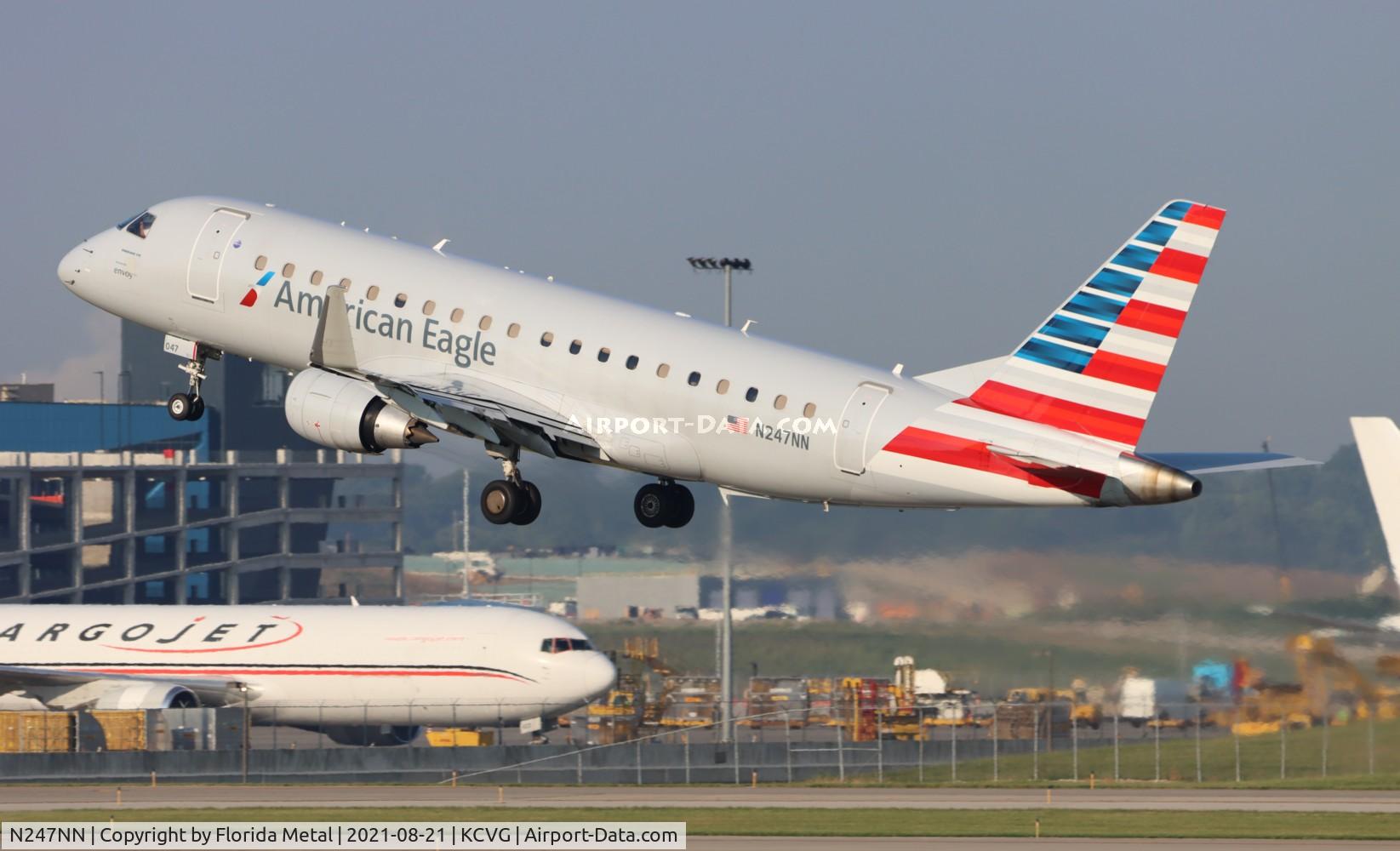 N247NN, 2016 Embraer 175LR (ERJ-170-200LR) C/N 17000619, CVG 2021