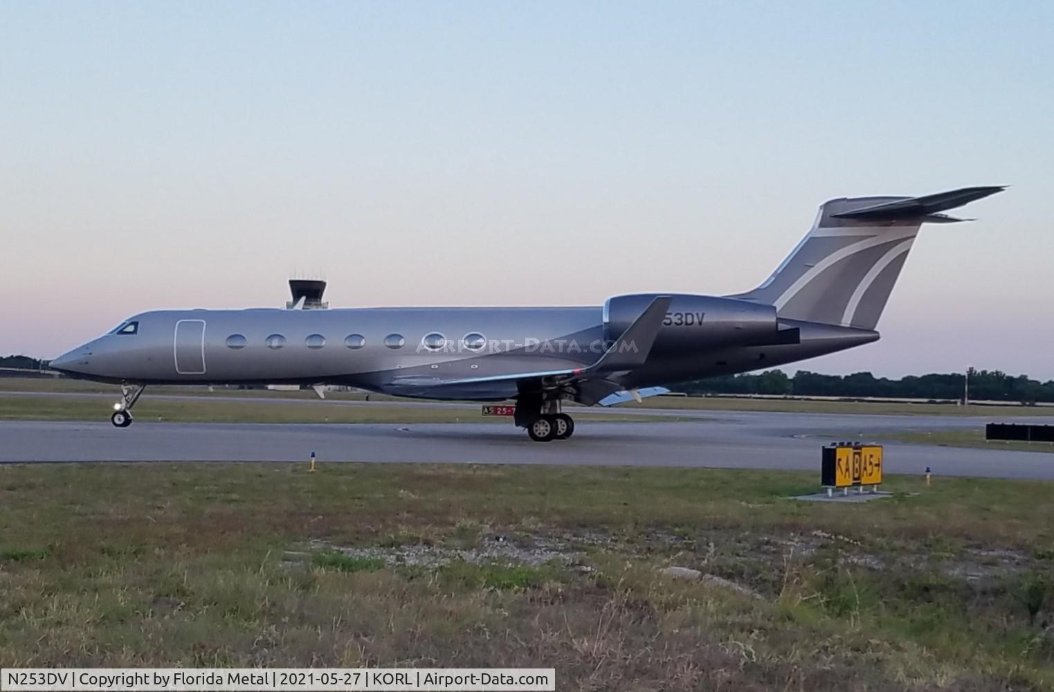 N253DV, Gulfstream Aerospace GV-SP (G550) C/N 5257, ORL 2021