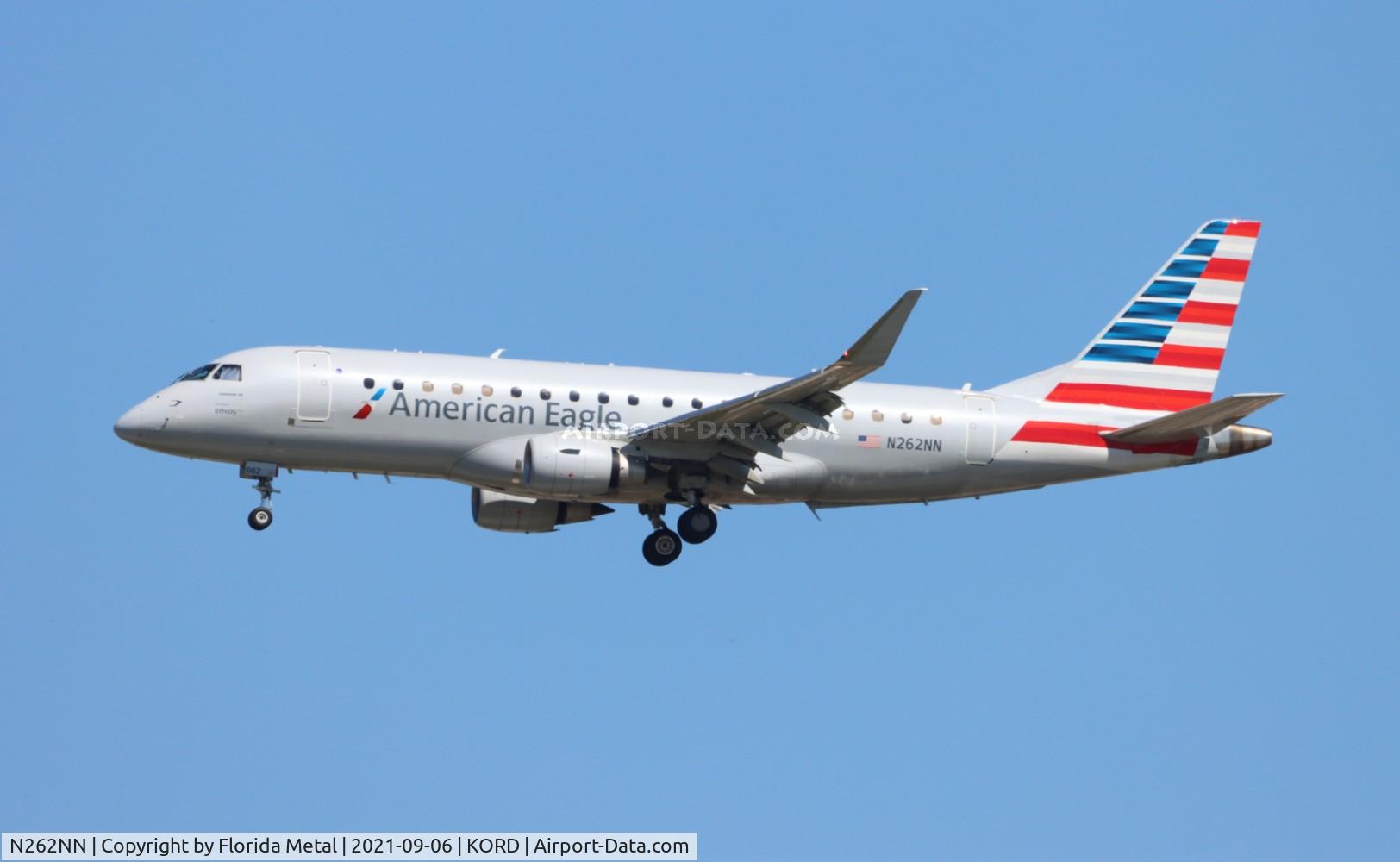 N262NN, 2017 Embraer 175LR (ERJ-170-200LR) C/N 17000701, ORD 2021