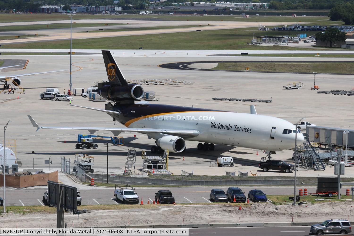 N263UP, 1998 McDonnell Douglas MD-11F C/N 48782, TPA 2021