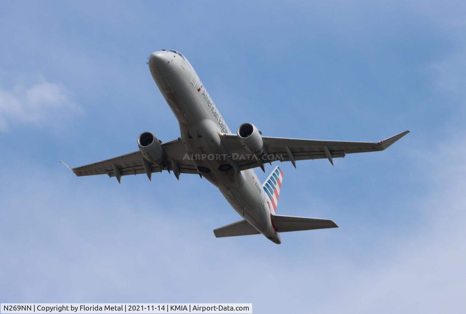 N269NN, 2019 Embraer 175LR (ERJ-170-200LR) C/N 17000774, MIA 2021