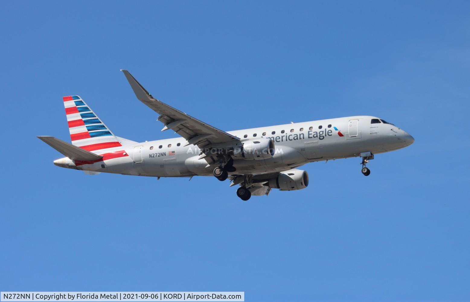 N272NN, 2019 Embraer 175LR (ERJ-170-200LR) C/N 17000777, ORD 2021