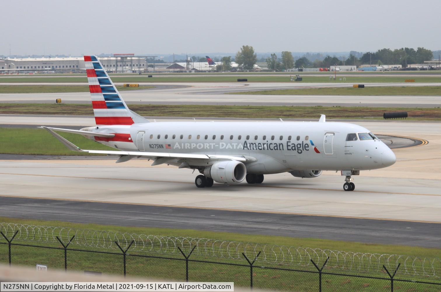 N275NN, 2019 Embraer 175LR (ERJ-170-200LR) C/N 17000780, ATL 2021