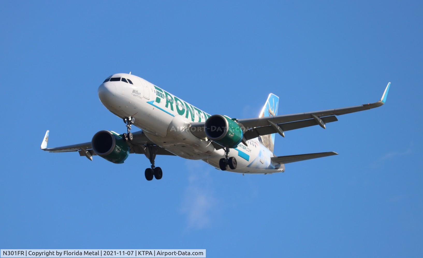 N301FR, 2016 Airbus A320-251N C/N 7141, TPA 2021