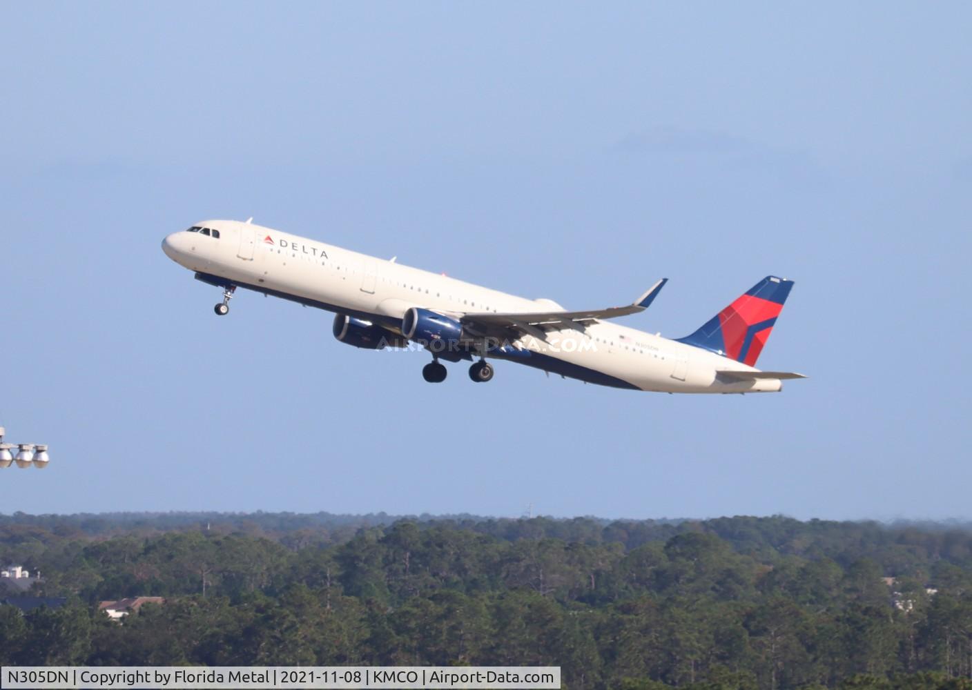 N305DN, 2016 Airbus A321-211 C/N 7149, MCO 2021