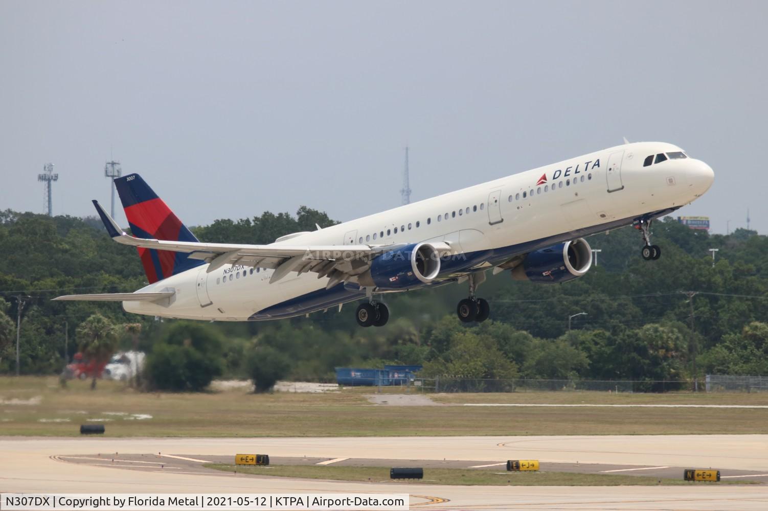 N307DX, 2016 Airbus A321-211 C/N 7214, TPA 2021