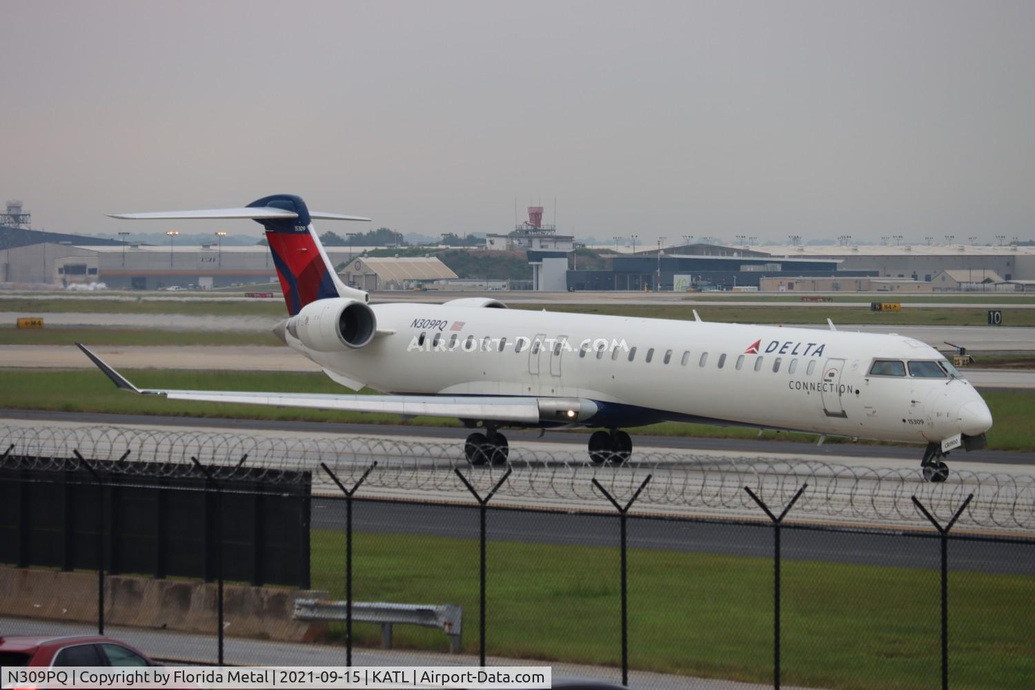 N309PQ, 2014 Bombardier CRJ-900LR (CL-600-2D24) C/N 15309, ATL 2021