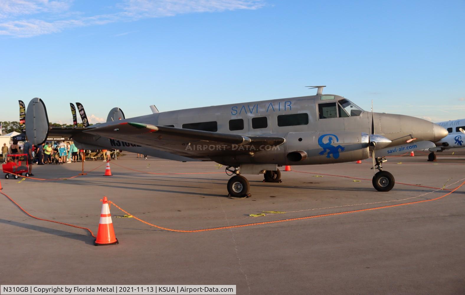 N310GB, 1954 Beech C-45H Expeditor C/N AF-856, Stuart 2021