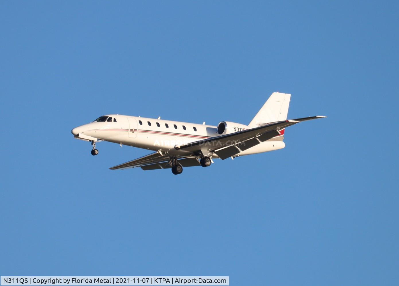 N311QS, 2008 Cessna 680 Citation Sovereign C/N 680-0196, TPA 2021