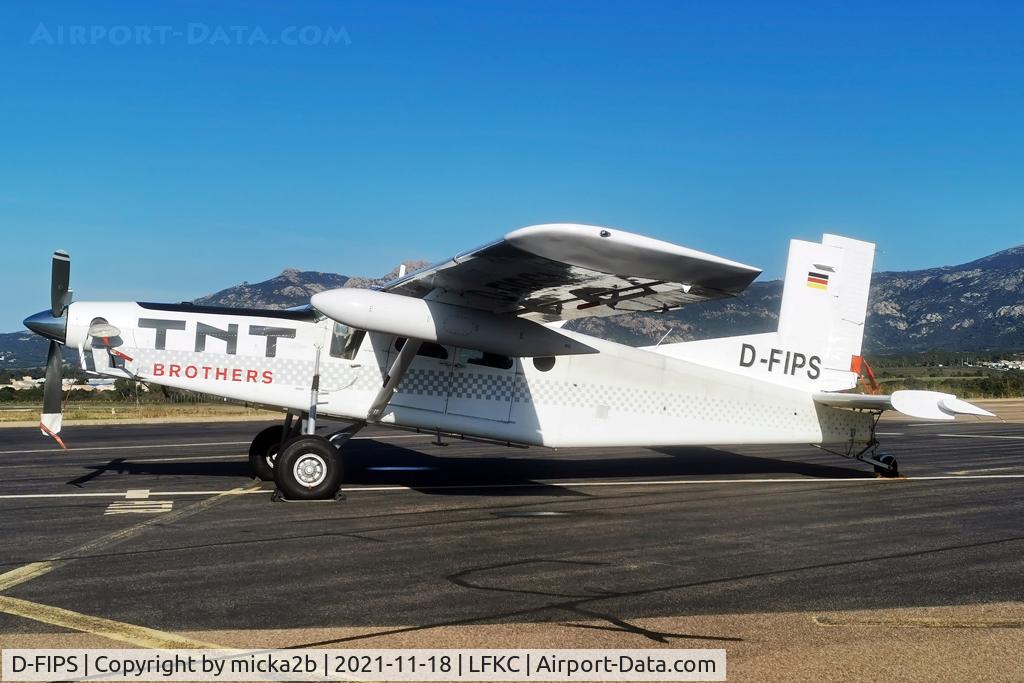 D-FIPS, 1991 Pilatus PC-6/B2-H4 Turbo Porter C/N 874, Parked