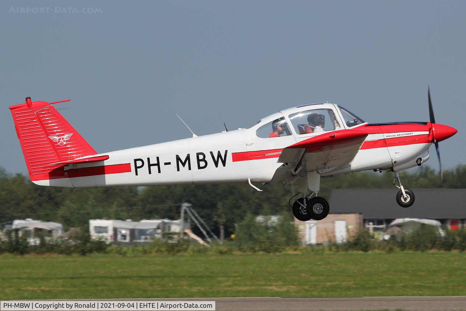 PH-MBW, 1977 Fuji FA-200-160 Aero Subaru C/N 286, at teuge