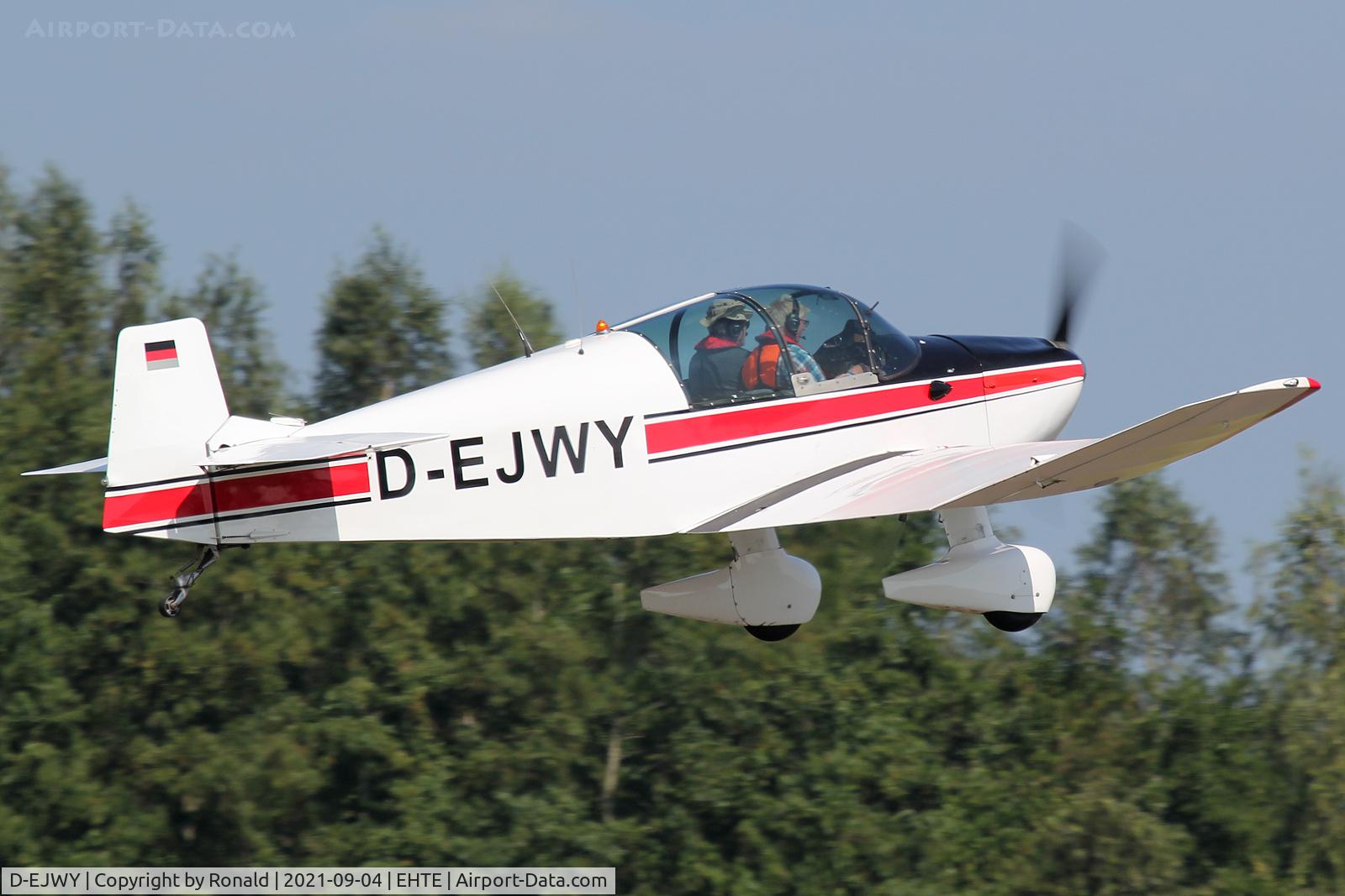 D-EJWY, CEA Jodel DR-1050 Sicile C/N 208, at teuge