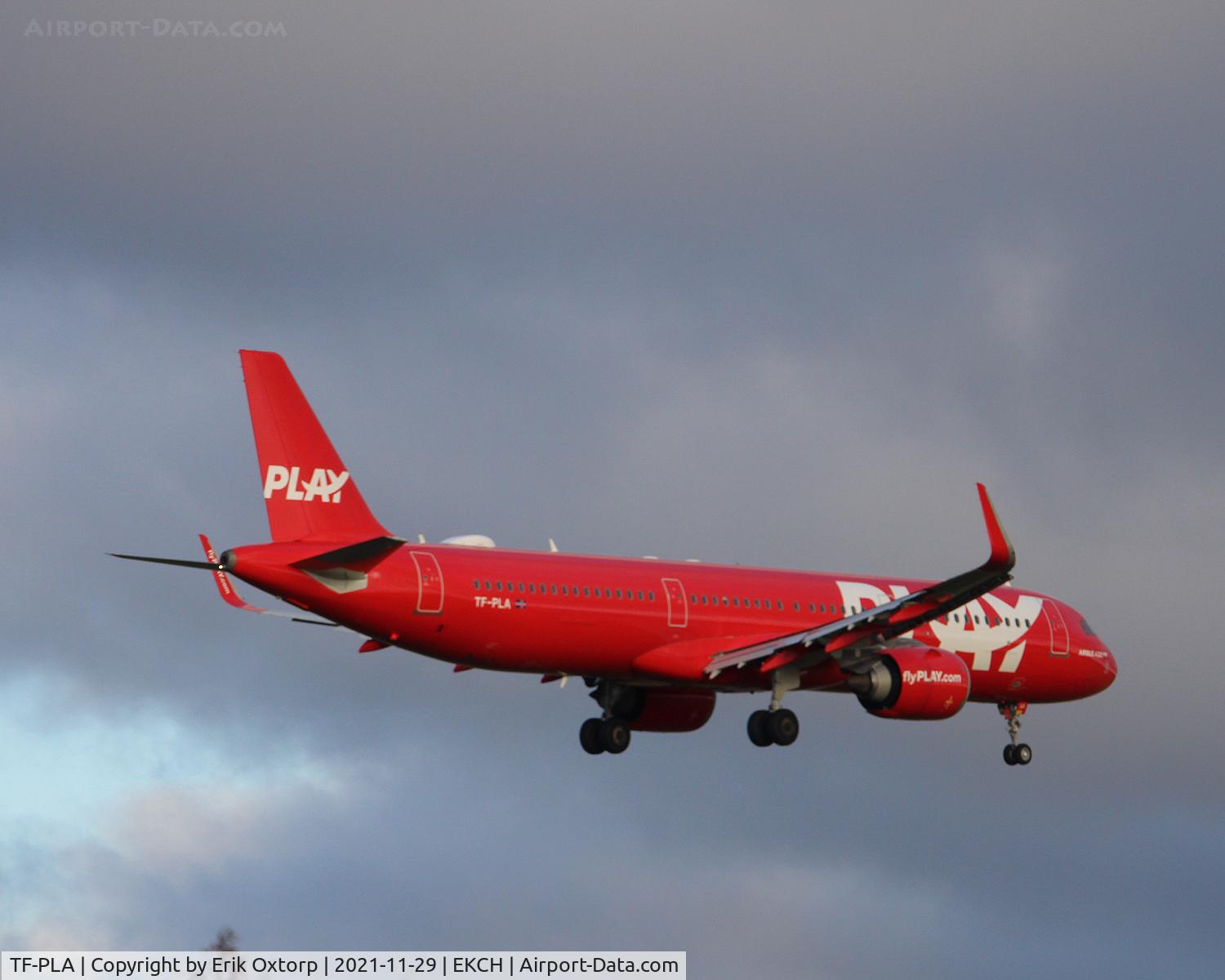 TF-PLA, 2018 Airbus A321-251N C/N 7939, TF-PLA landing rw 4L
