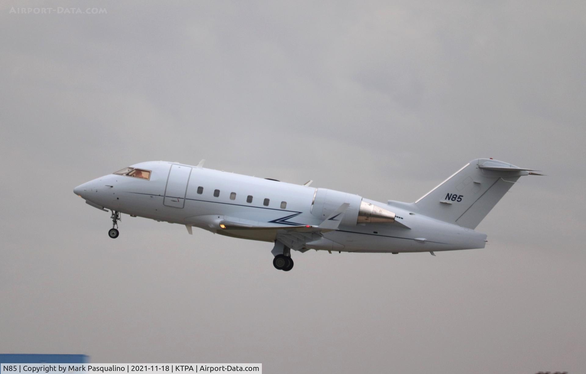 N85, 1993 Canadair Challenger 604 (CL-600-2B16) C/N 5138, Challenger 604